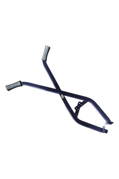 Trottoirbandtang met widia punten 900mm met rubber handvat