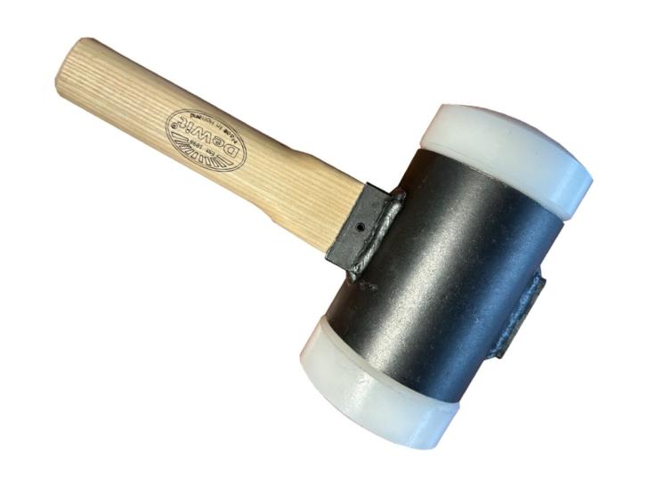 Bandhamer met nylon koppen en 30cm steel