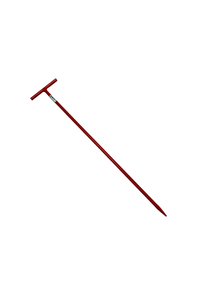 Draadpen 600 x 10 T-kop Rood met groeven