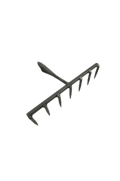 Zaadhark 7 tands rond zonder steel