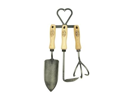 Set tuingereedschap op haak