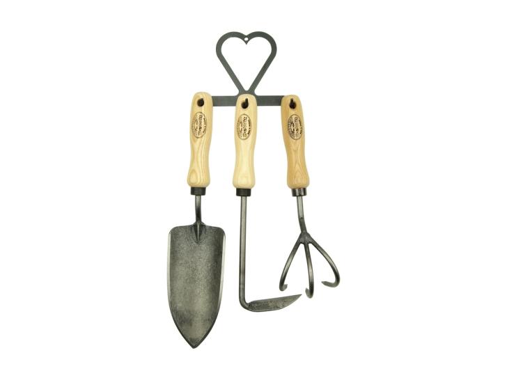 Set tuingereedschap op haak