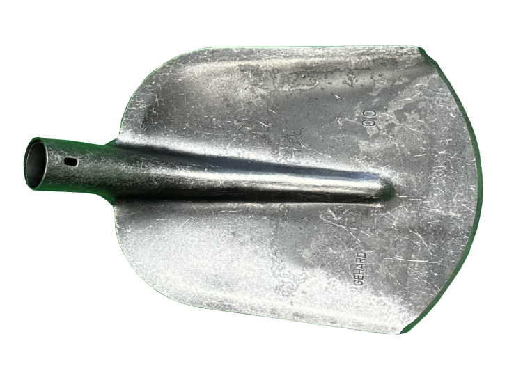 Schep Drents model 1/2 gebogen, 00 zonder steel