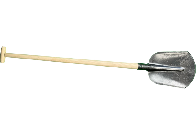 Schep Drents model 1/2 gebogen, 00 met 100cm T steel