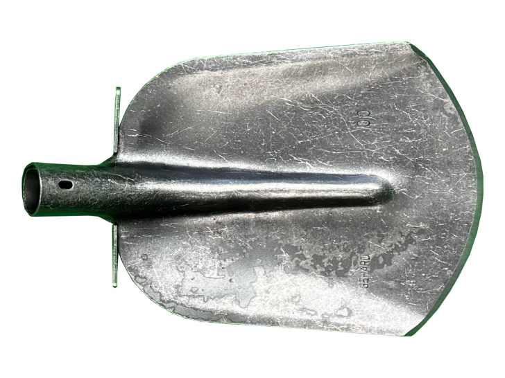 Schep Drents model 1/2 gebogen, 00 met opstapjes zonder steel
