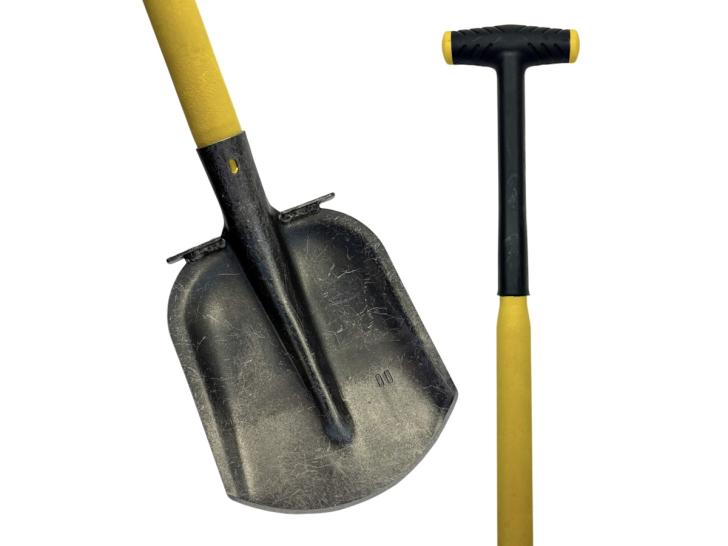 Schep Drents model 1/2 gebogen, 00 met opstapjes en 110cm Fibersteel