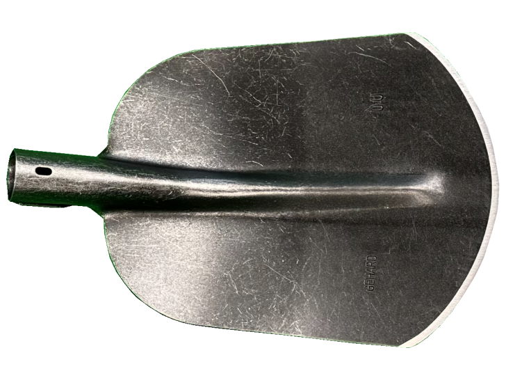 Schep Hollands model 1/2 gebogen, 00 zonder steel
