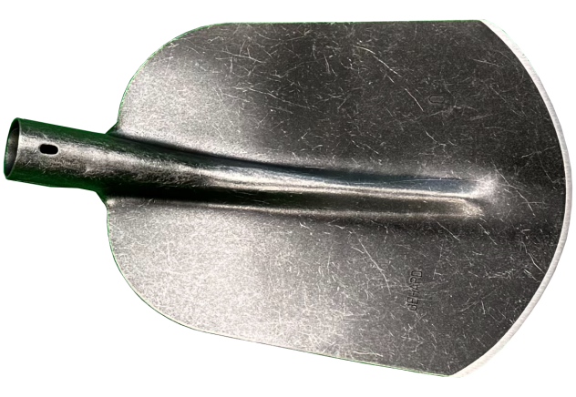 Schep Hollands model 1/2 gebogen, 0 zonder steel