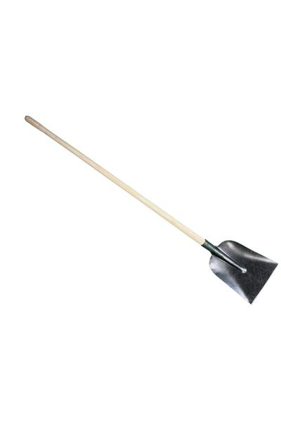 Betonschop met rechte hoeken, 1 met 130cm knopsteel