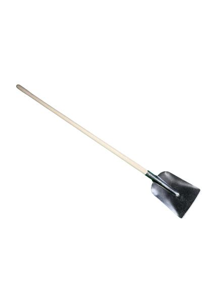 Betonschop met afgeronde hoeken, 0 met 130cm knopsteel