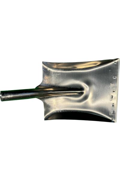 Aluminium ballastschop 28cm breed + slijtstrip zonder steel