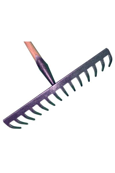 Tuinhark met 14 tanden en 140cm steel