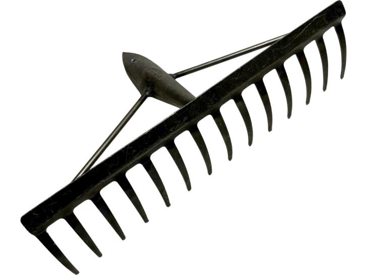 Tuinhark 14 tands verstevigd met geharde tanden zonder steel