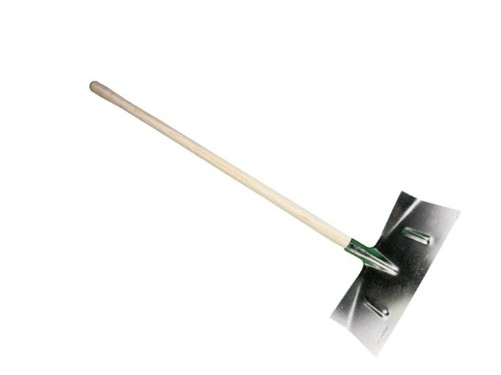 Verzinkte sneeuwschuiver 40cm breed met 130cm steel