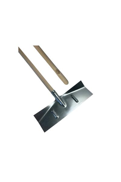 Verzinkte sneeuwschuiver 50cm breed met 130cm steel