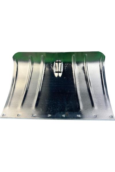 Alu. sneeuwschep 45cm met verwisselbare strip + klemfix bevestiging