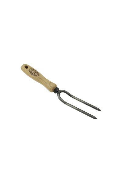 Weeding fork 2 prong ash handle 140mm