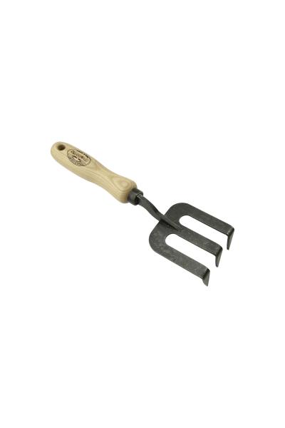 DeWit® Handfork with bended tines and ash handgrip