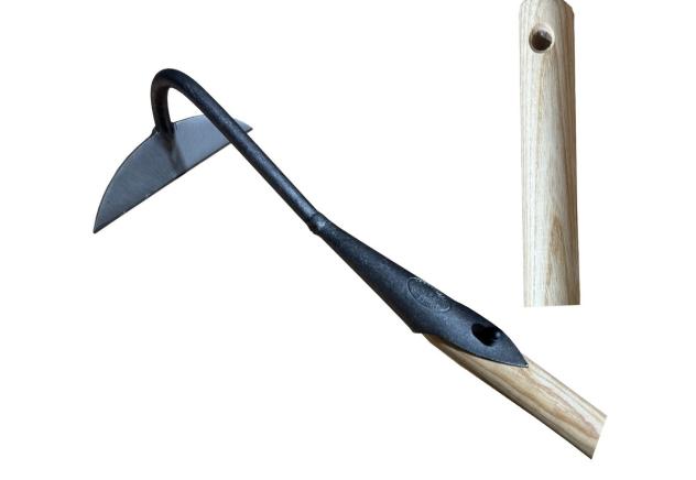 Hak halve maan 16cm essen steel 1400mm Blank