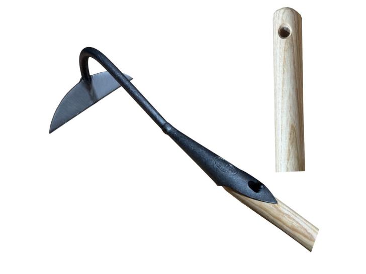 Hak halve maan 16cm essen steel 1550mm Blank