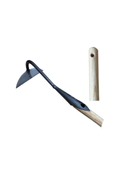 Hak halve maan 16cm essen steel 1550mm Blank