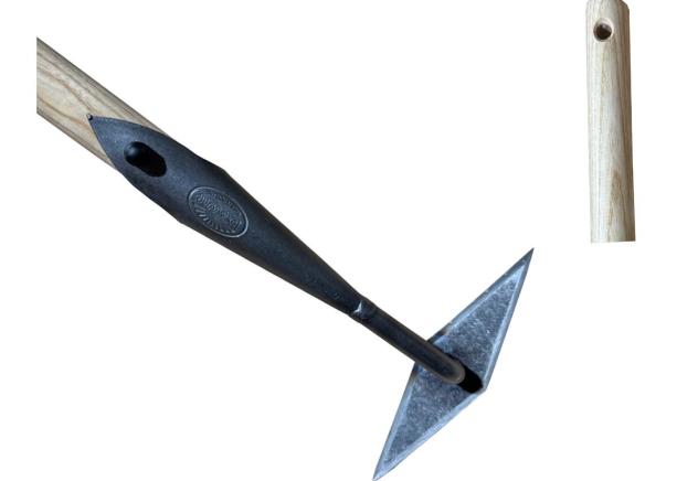 Ruitschoffel 20cm essen steel recht 1400mm Blank