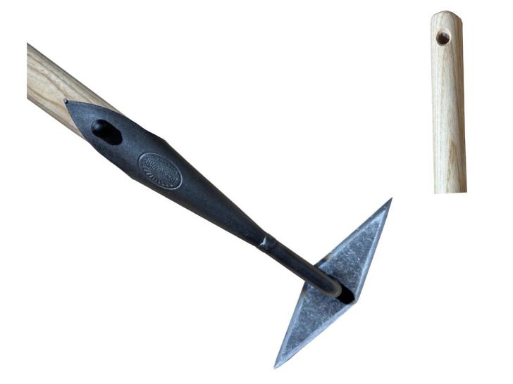 Ruitschoffel 20cm essen steel recht 1400mm Blank