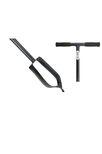 Grondboor gedraaide punt 12cm niet verlengbaar