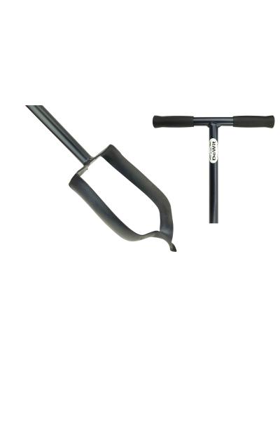 Grondboor gedraaide punt 15cm niet verlengbaar