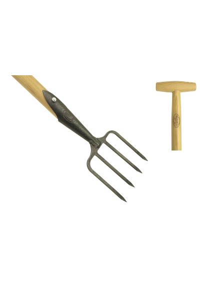 Lawn repair fork ash T-handle 900mm