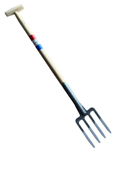 Damesgreep 4 tands essen steel 700mm