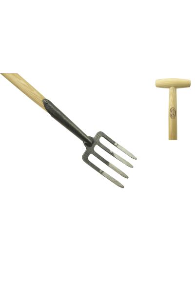 Damesgreep 4 tands essen steel 700mm