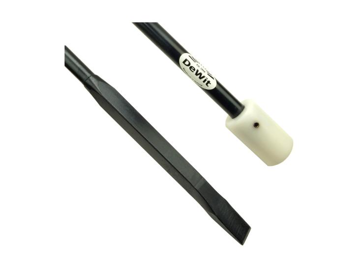 Stootijzer 1400mm met 40cm vierkante bek en nylon kop ø90mm