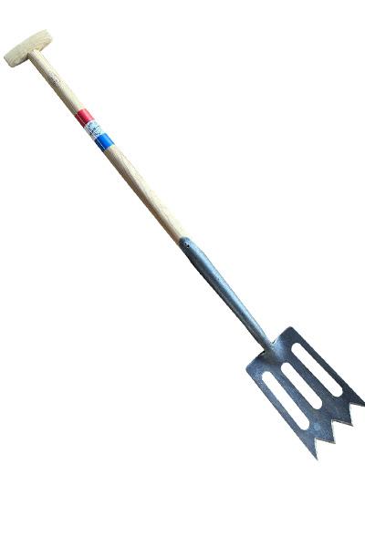 Spork met zwanehals essen steel 750mm