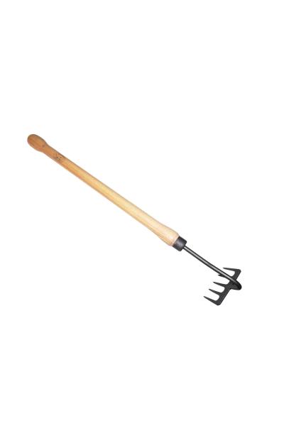 Handrake 5 tine ash drop-grip handle 480mm