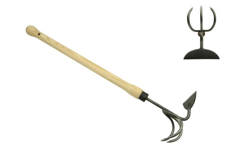 Combi cultivator met hak knopsteel 480mm