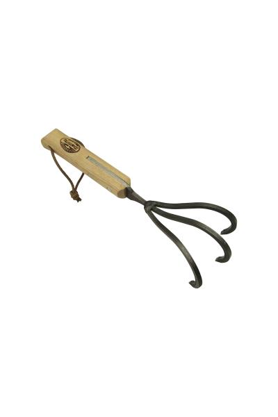 Cultivator 3 tands ovaal essen handvat