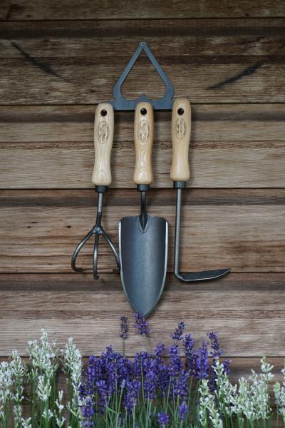 Set tuingereedschap op haak