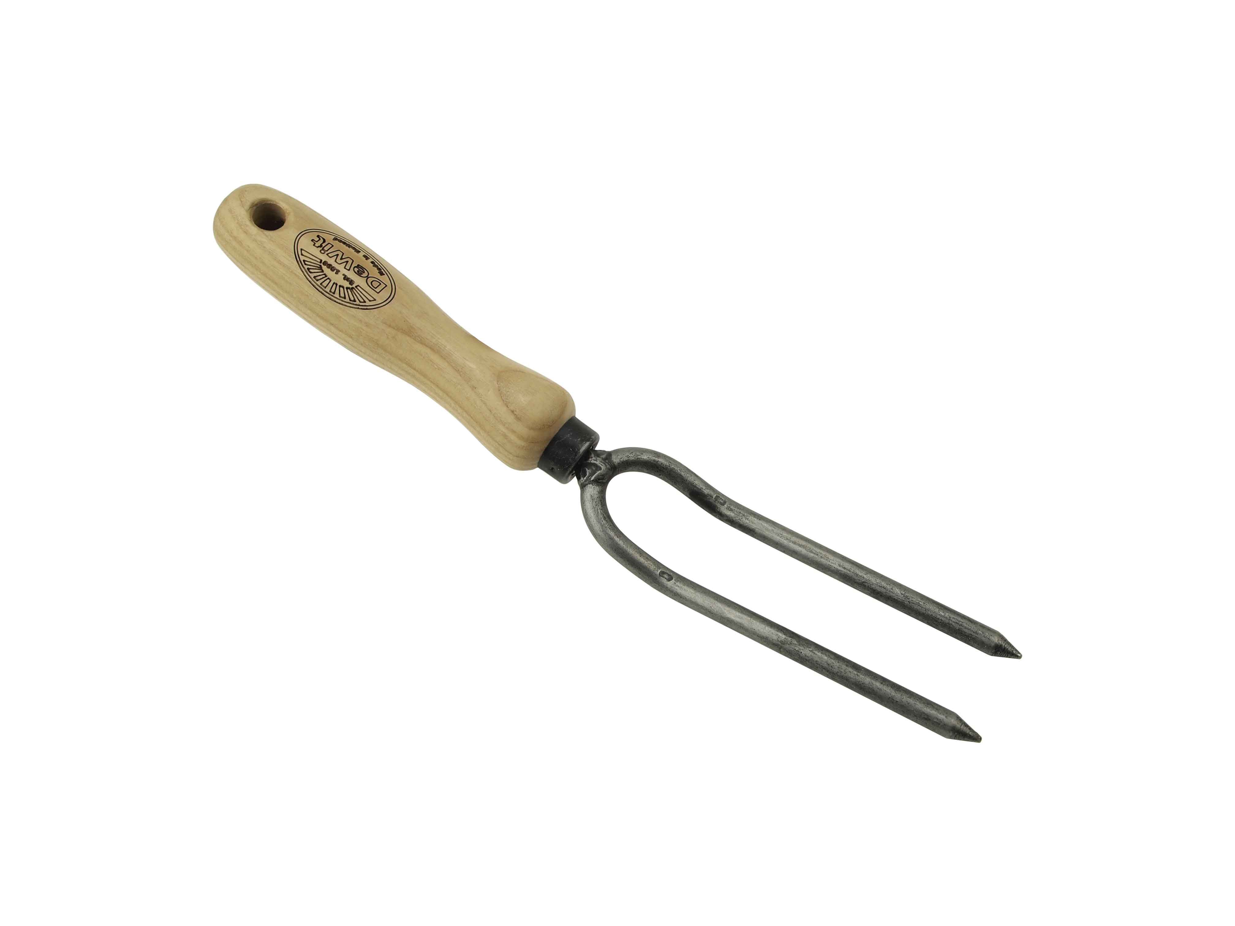 Weeding fork 2 prong ash handle 140mm | DeWit